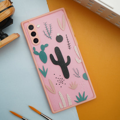 Galaxy Note 10 Cactus Print Matte Finish Case