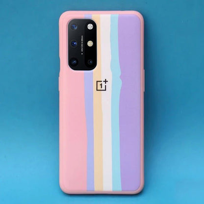 Rainbow Liquid Silicone Logo Case - OnePlus