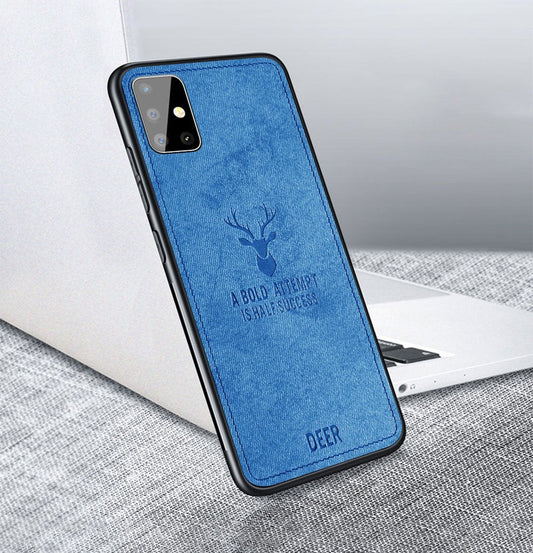 Galaxy A51/A31 Deer Pattern Inspirational Soft Case