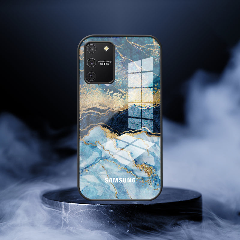 Galaxy S10 Lite Dark Ocean Pattern Glass