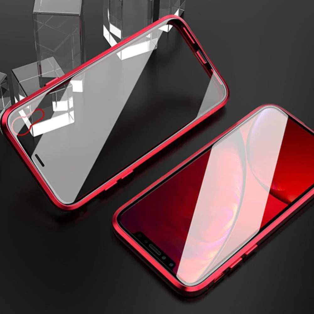 OnePlus 8 Electronic Auto-Fit (Front + Back) Magnetic Glass Case