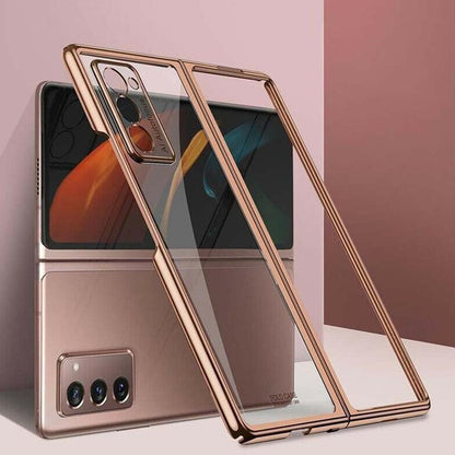 Galaxy Z Series Transparent Glitter Case