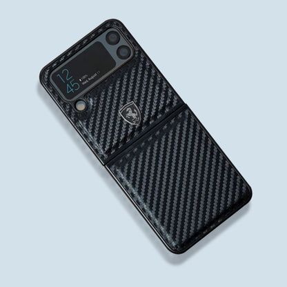 Galaxy Z Flip4 Carbon Fiber Motorsports Case