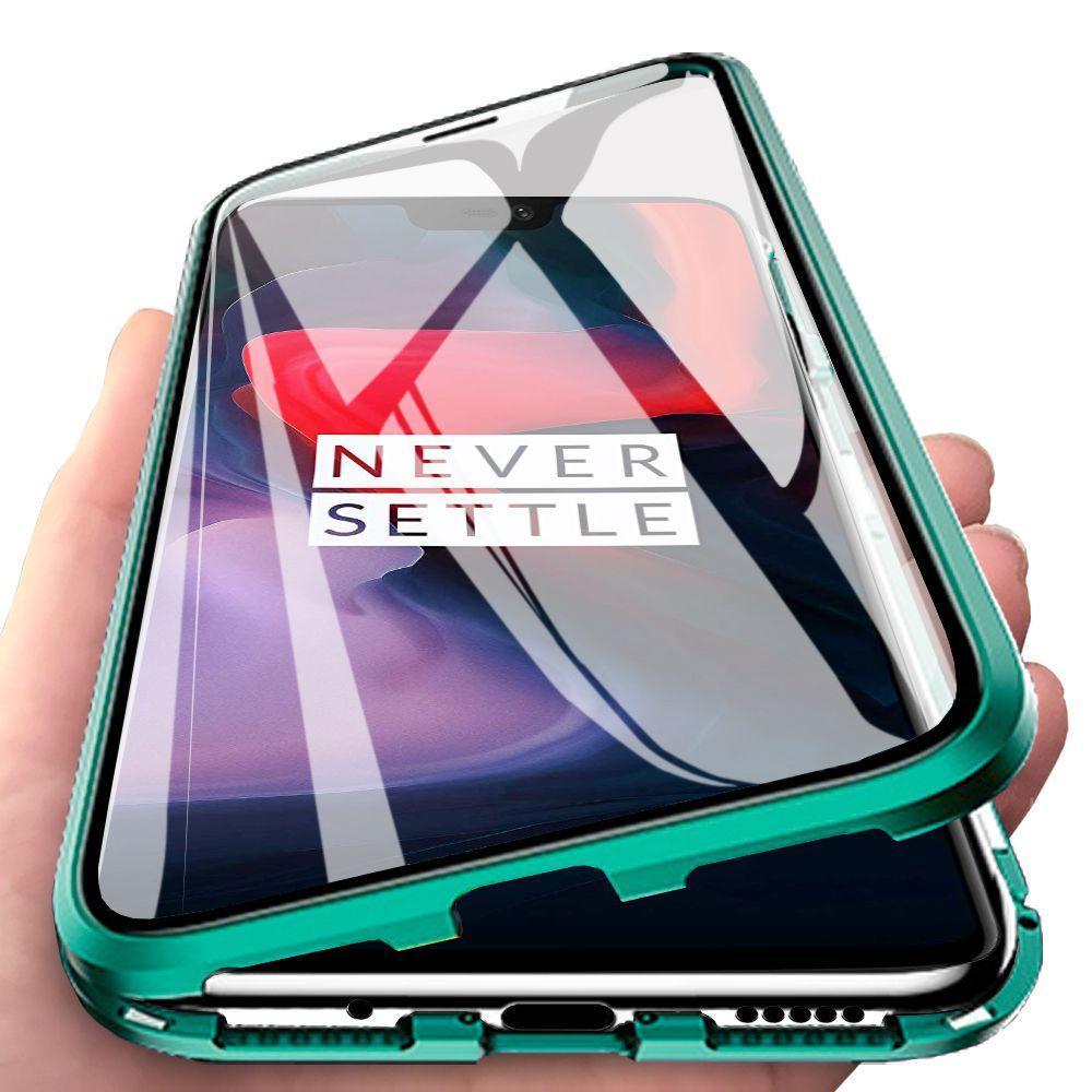 OnePlus 8T Electronic Auto-Fit (Front + Back) Magnetic Glass Case