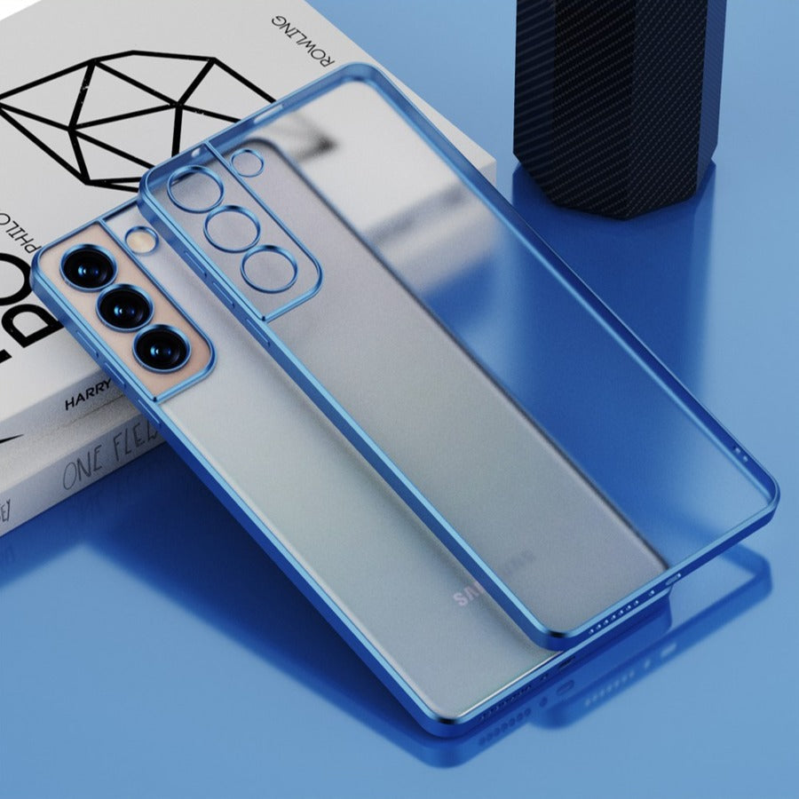 Galaxy S9 Plus Transparent Glitter Case