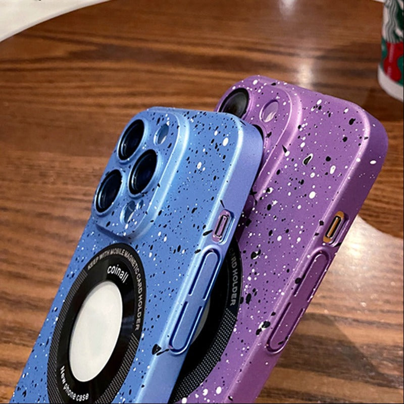 Magnetic Splash Ink Style Case - iPhone Series