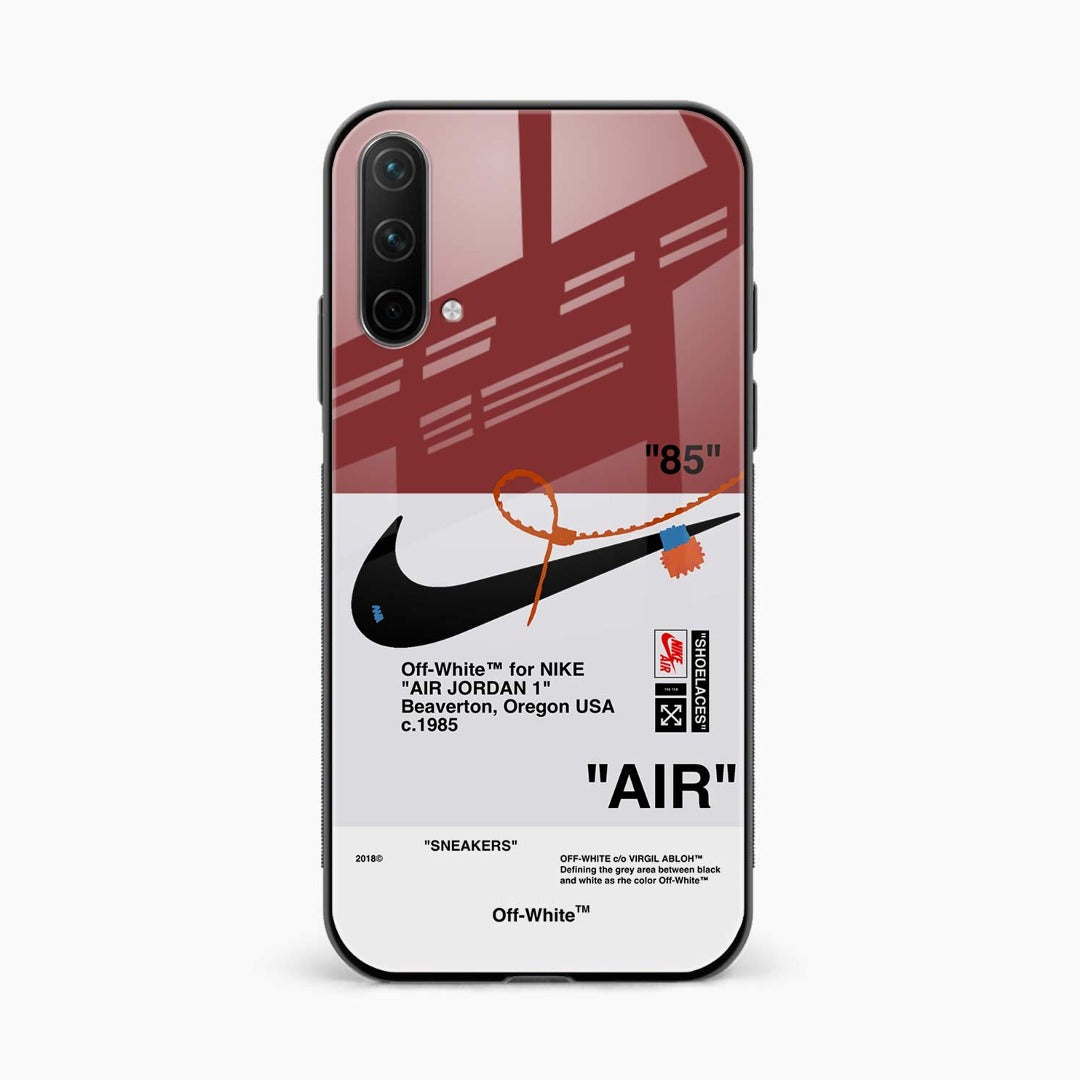 OnePlus Nord CE Sneaker Label Glass Case