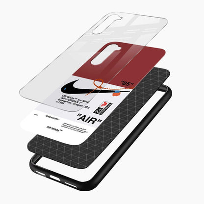 OnePlus Nord Sneaker Label Glass Case