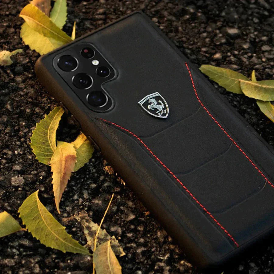 Ferrari ® Galaxy S23 Genuine Leather Crafted Limited Edition Case