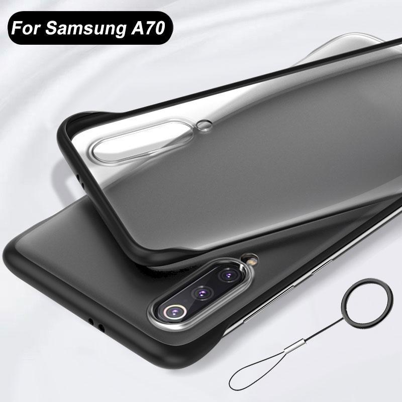 Galaxy F41 Luxury Frameless Transparent Case