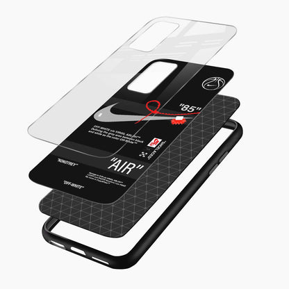Galaxy Note 20 Sneaker Label Glass Case