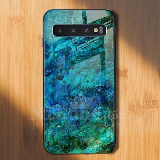 Galaxy S10 Plus Classic Nature Elemental Textured Marble Case