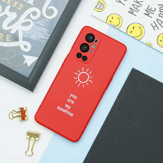 OnePlus 9 Series Sunlight Pattern Soft Silicone Case