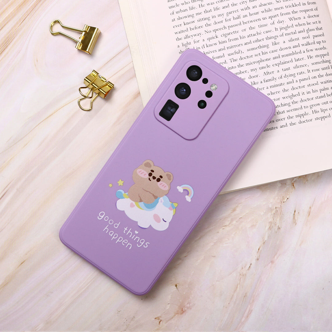 Cute Bear Phone Case - Samsung