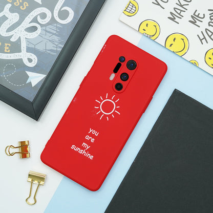 OnePlus 8 Pro Sunlight Pattern Soft Silicone Case