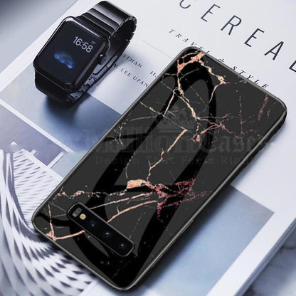 Galaxy S10 Plus Classic Nature Elemental Textured Marble Case