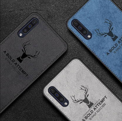 Galaxy A70s Deer Pattern Inspirational Soft Case
