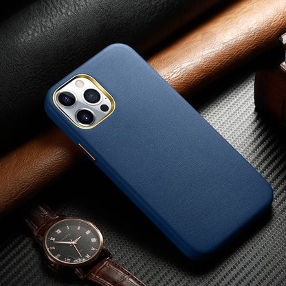 iPhone 13 Pro Max Luxury Genuine Leather Case