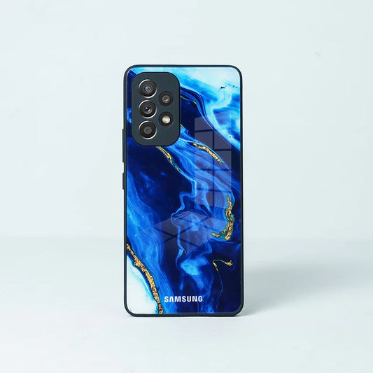Ocean Water Waves Pattern Marble Case - Samsung