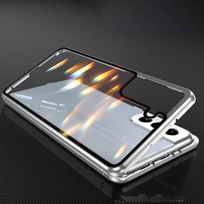 Galaxy S22 Plus (Front+Back) Protection Magnetic Fit Case