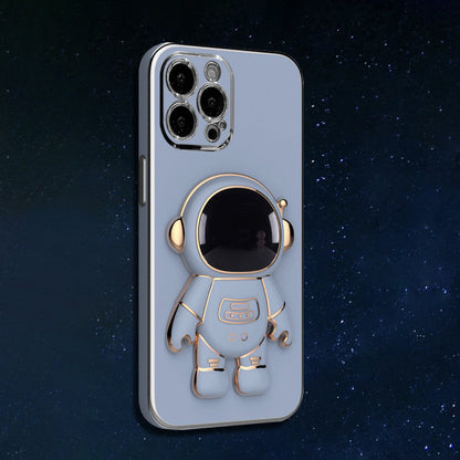 iPhone 12 Series Luxurious Astronaut Bracket Case