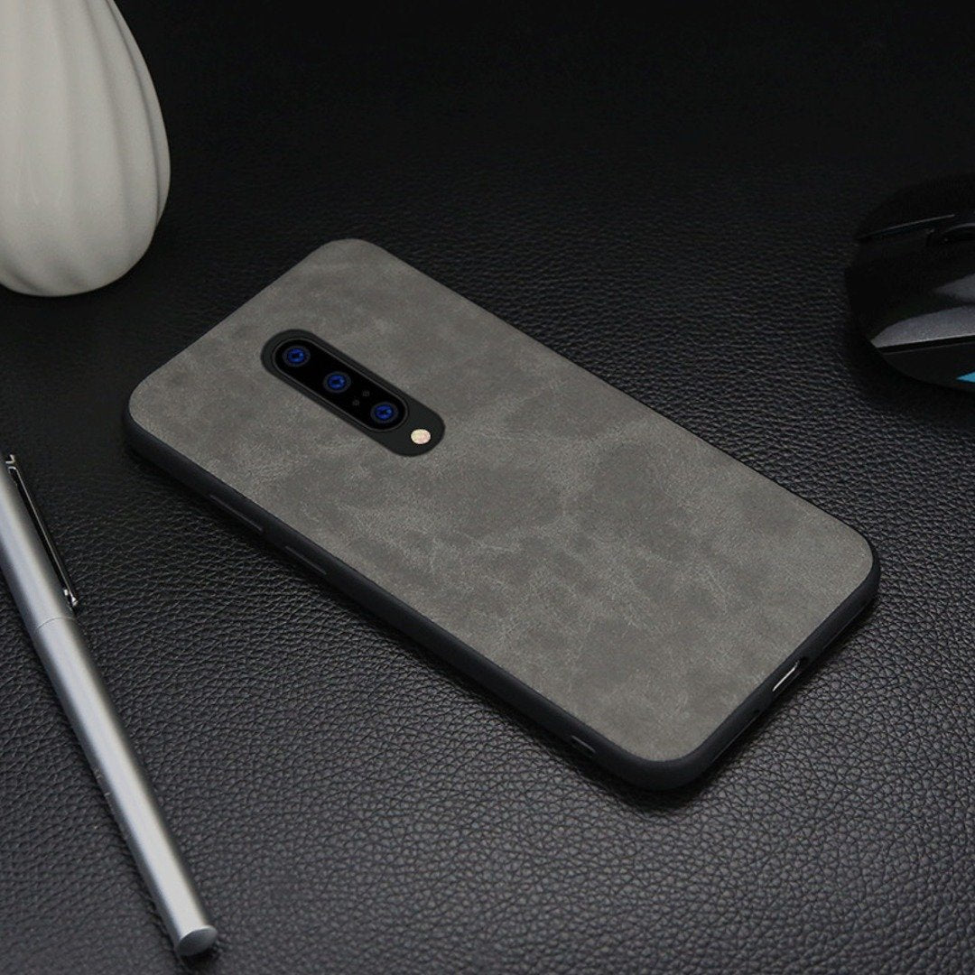 OnePlus 6 Premium Leather Texture Case