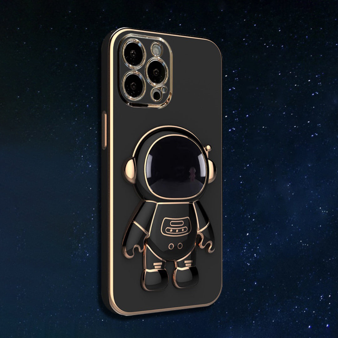 iPhone 13 Series Luxurious Astronaut Bracket Case