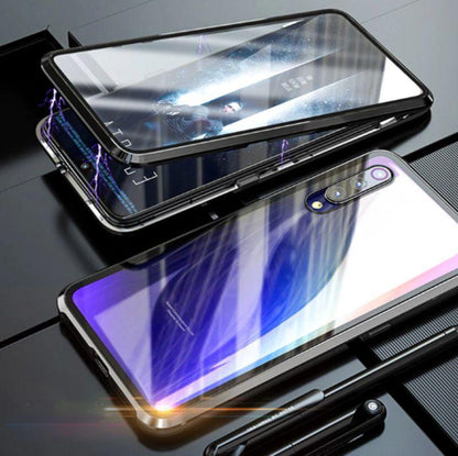 Galaxy A70 Electronic Auto-Fit (Front+ Back) Glass Magnetic Case