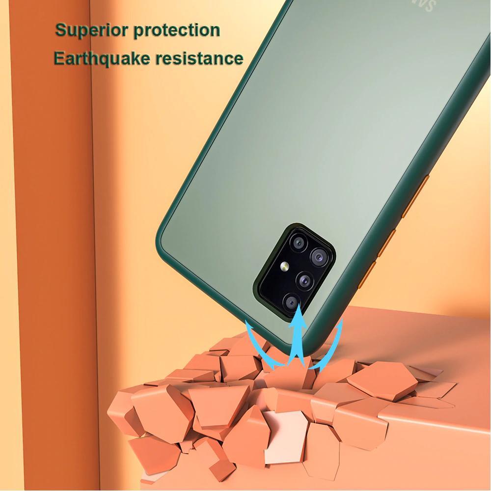 Galaxy A51/A31 Luxury Shockproof Matte Finish Case
