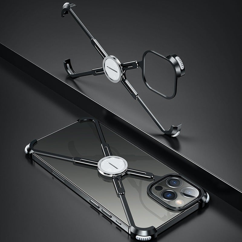 iPhone 12 Pro Max Slim Aluminium Kickstand Bumper Frame