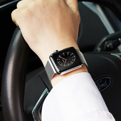 Magnetic Stainless Steel Milanese Strap for Apple Watch