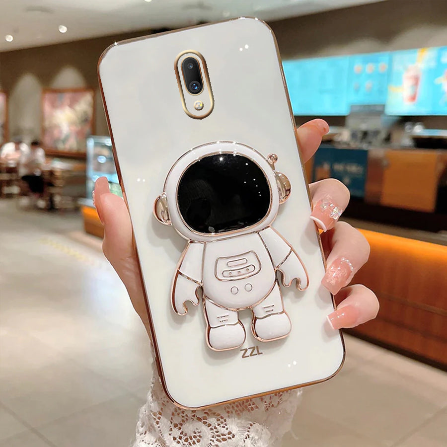 OnePlus 7 Luxurious Astronaut Bracket Case