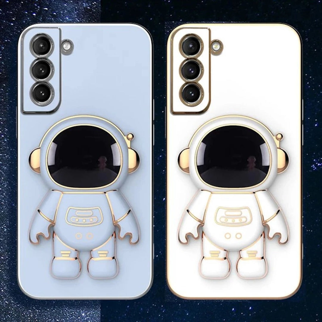 Galaxy S20 Plus Luxurious Astronaut Bracket Case