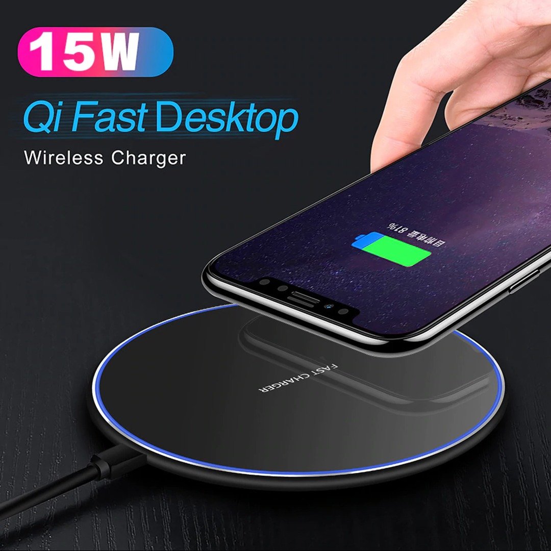 MC ® Sleek Design Qi Fast Wireless Charging Pad