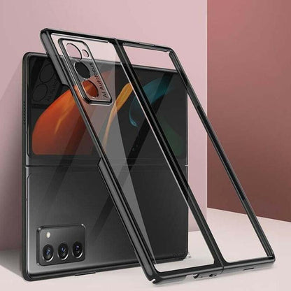 Galaxy Z Fold2 Transparent Glitter Case
