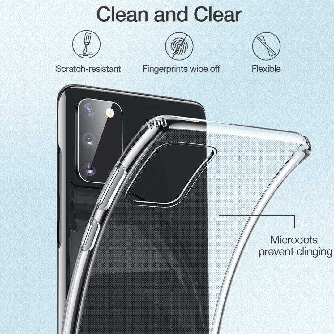 Galaxy S20 HD Clear Slim Series Protective Case