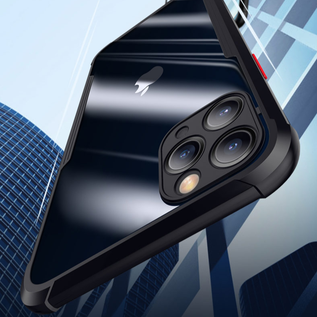 iPhone 11 Series Back Eagle Shockproof Transparent Case
