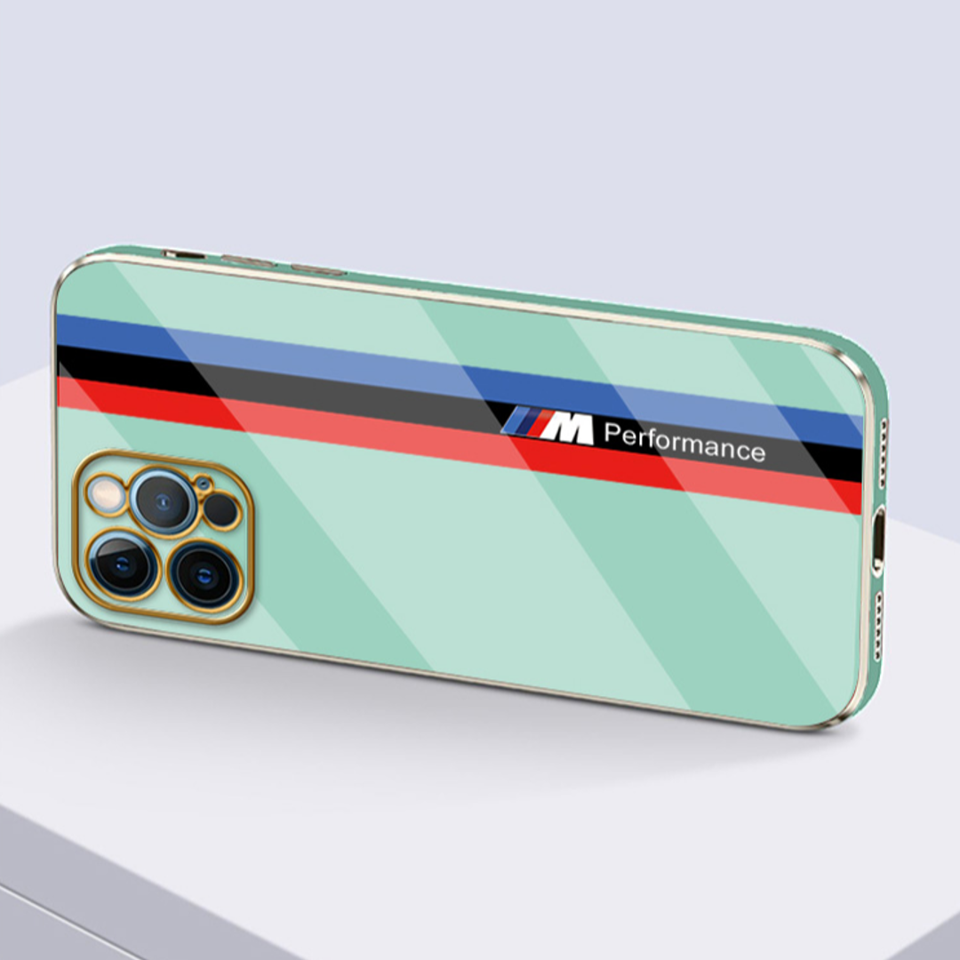 iPhone 12 Series - Electroplating Motorsport Edition Soft Case