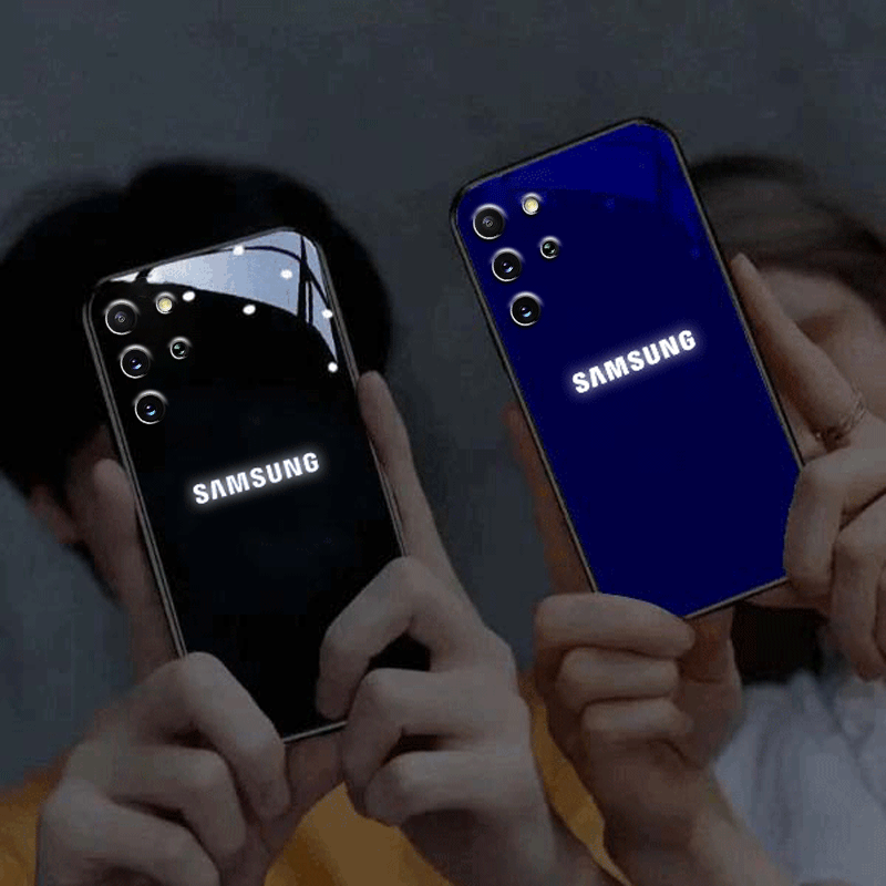 Galaxy S20 Plus LED Logo Glass Back Case