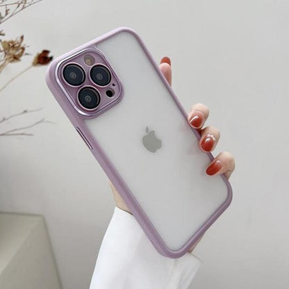 iPhone 14 Pro Colored Bumper Case with Camera Protection
