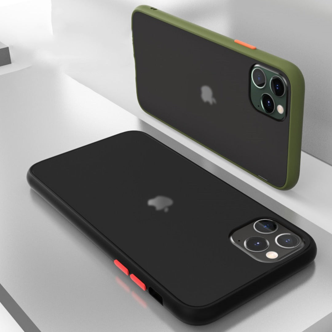 iPhone 11 Pro - Matte Shockproof Smoke Case