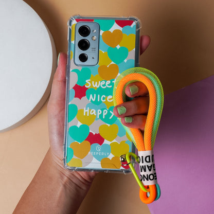 Mini Colored Pattern Case With Lanyard - OnePlus