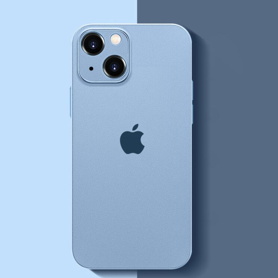 iPhone 14 Series Air Skin Back Case With Lens Protector