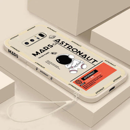 Galaxy Note 9 Luxury Astronaut Soft Silicone Case