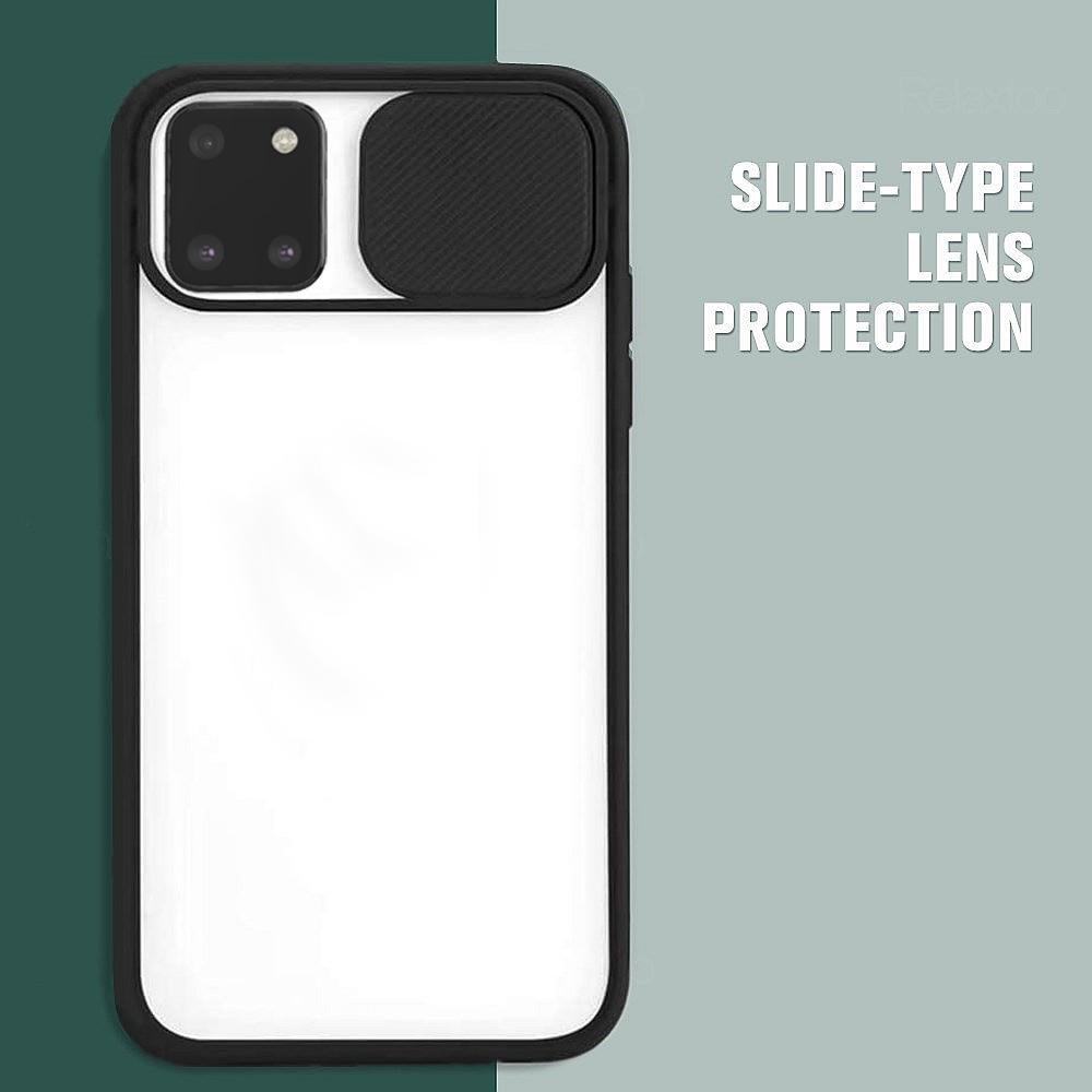 Galaxy Note 10 Lite Camera Lens Slide Protection Matte Case