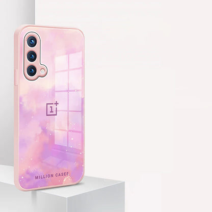 Pastel Sparkle Pattern Glass Case - OnePlus