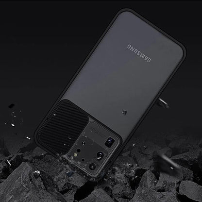 Galaxy S20 Ultra Camera Lens Slide Protection Matte Case