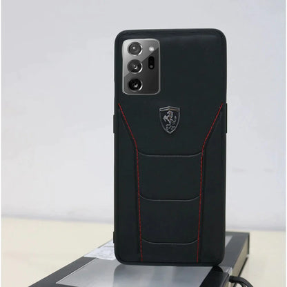 Ferrari ® Galaxy Note 20 Ultra Genuine Leather Crafted Limited Edition Case