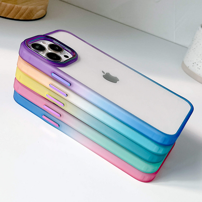 iPhone - Gradient Glass Camera Protection Case
