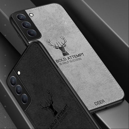 Galaxy S21 Plus Deer Pattern Inspirational Soft Case